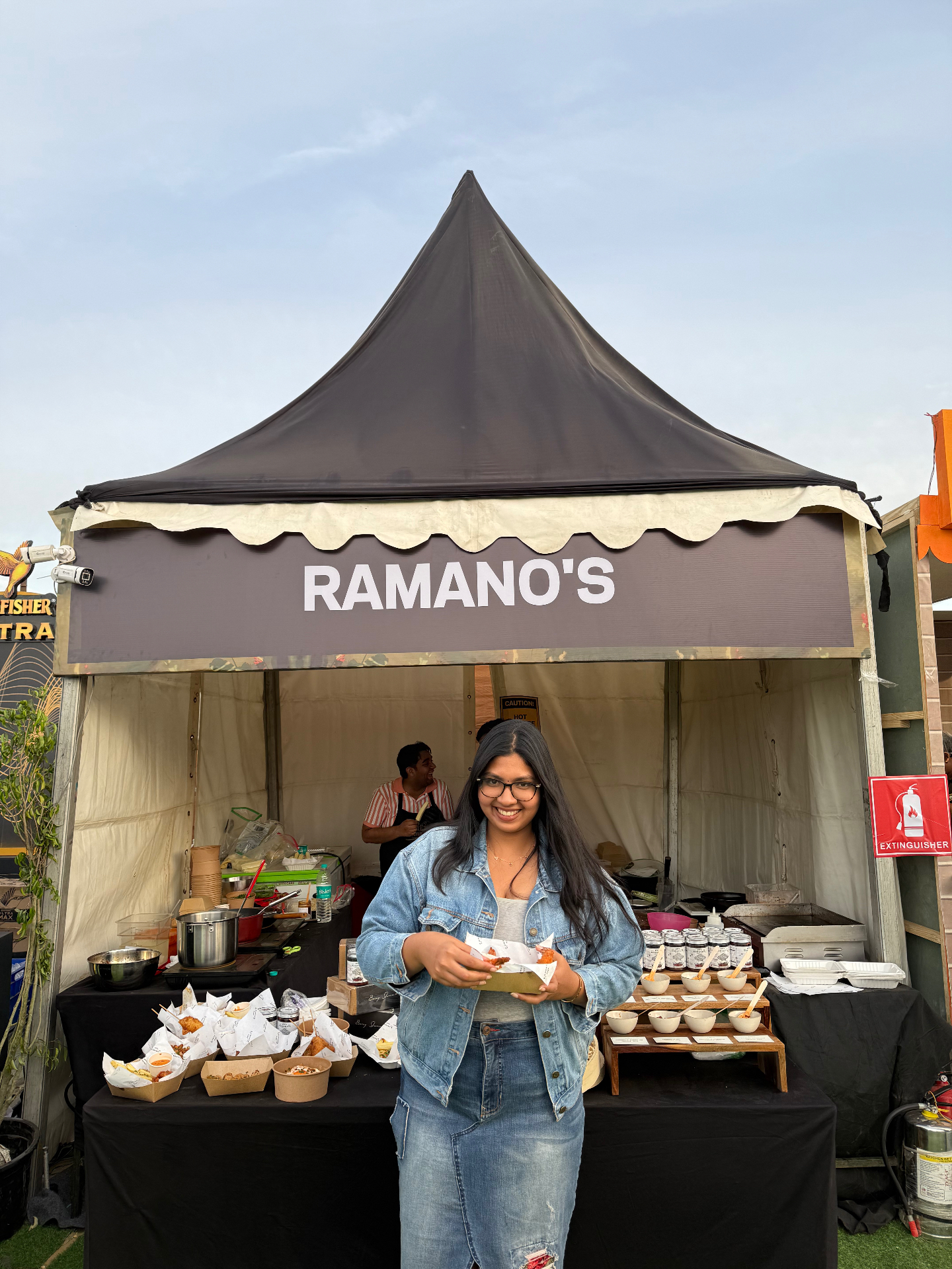 Ramano's festival stall